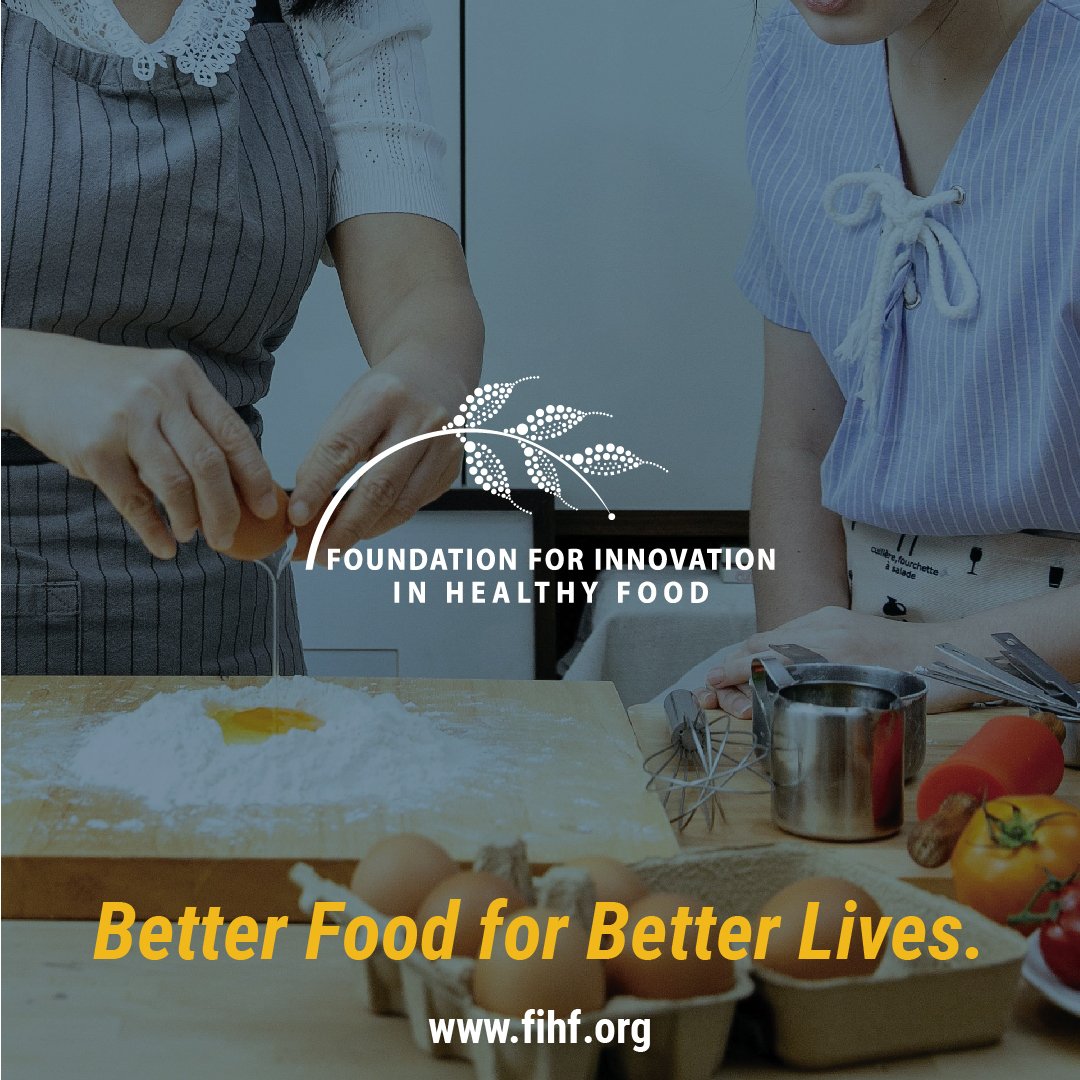 People cooking in a kitchen with FIHF logo and text “Better Food for Better Lives”